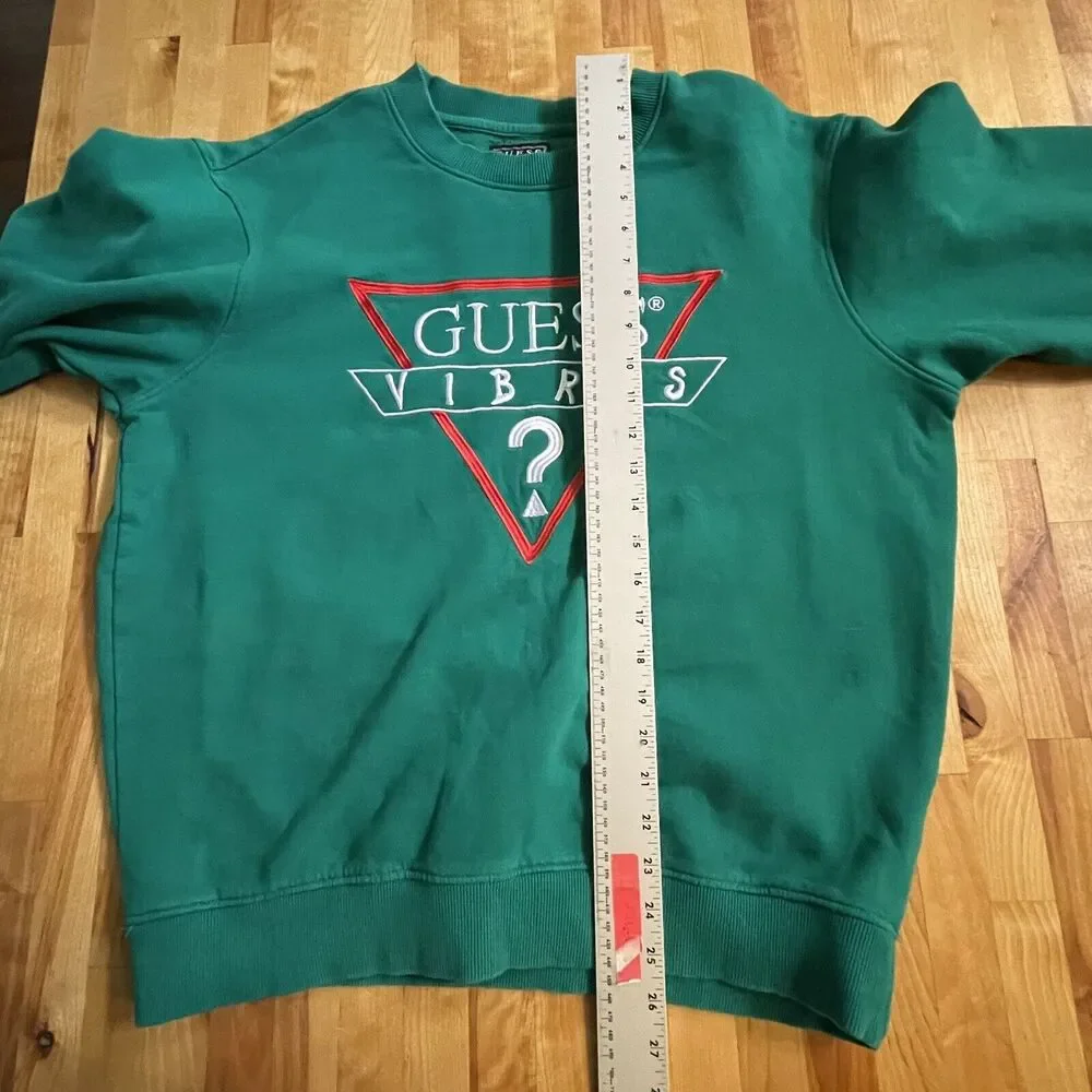 GUESS x J Balvin Vibras Crewneck Sweatshirt A$AP ROCKY Size Large EUC‎